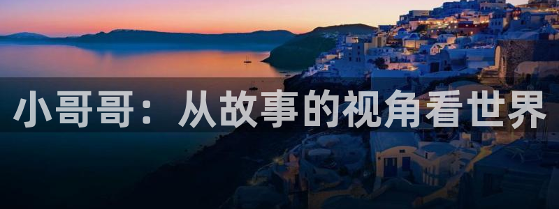 78动漫网站：小哥哥：从故事的视角看世界